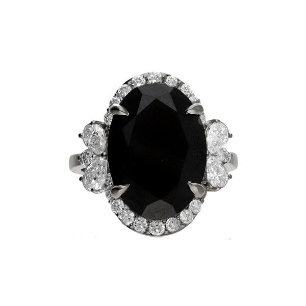 Black Diamond Statement Ring