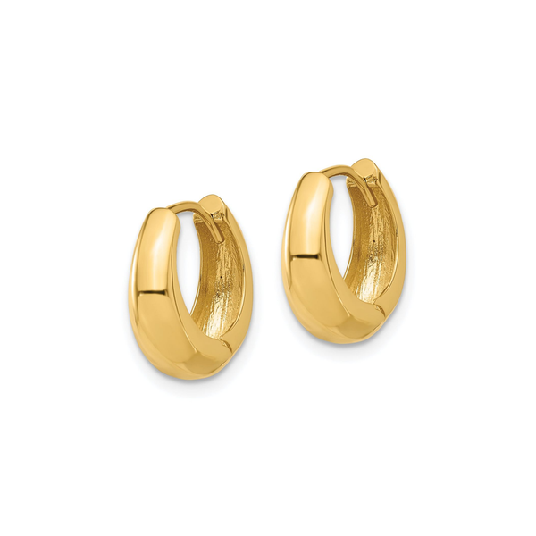 Hoop Earrings in 14K Yellow Gold