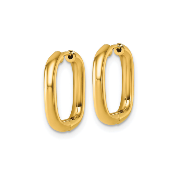 Hoop Earrings in 14K Yellow Gold