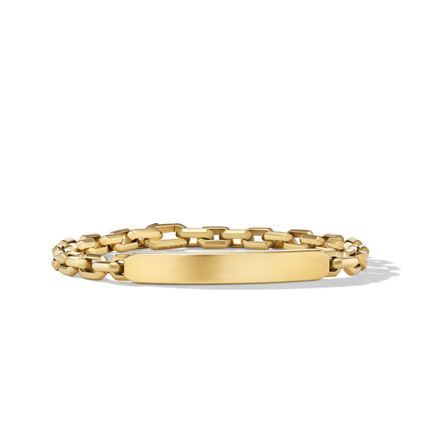 Streamline® ID Bracelet in 18K Yellow Gold, 6.8mm