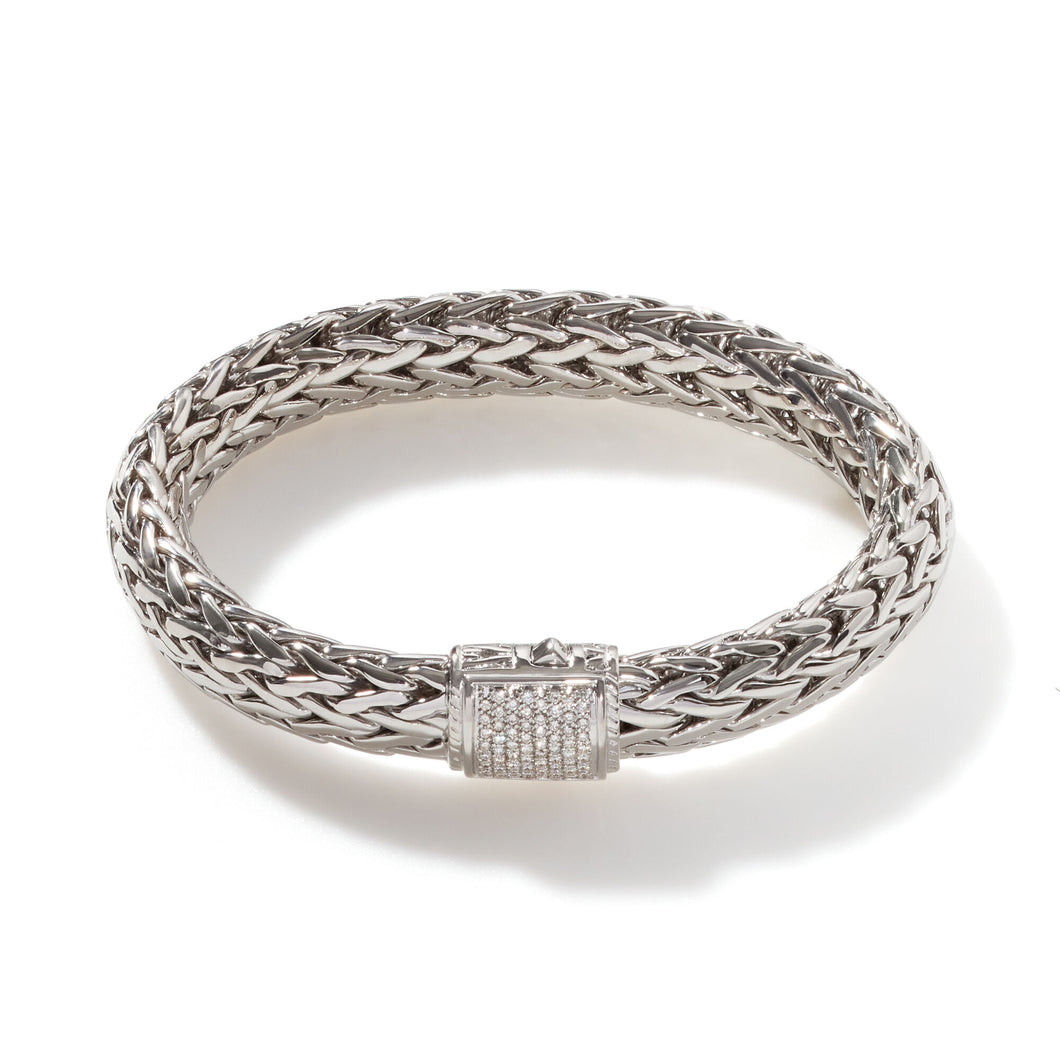 Classic Chain 10.5MM Pave Icon Bracelet