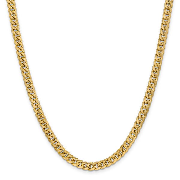 Miami Cuban Chain in 14K Yellow Gold