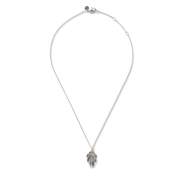 Bamboo Woven Pendant Necklace