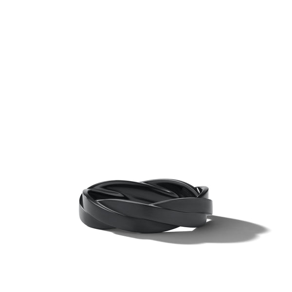 DY HeliosBand Ring in Black Titanium