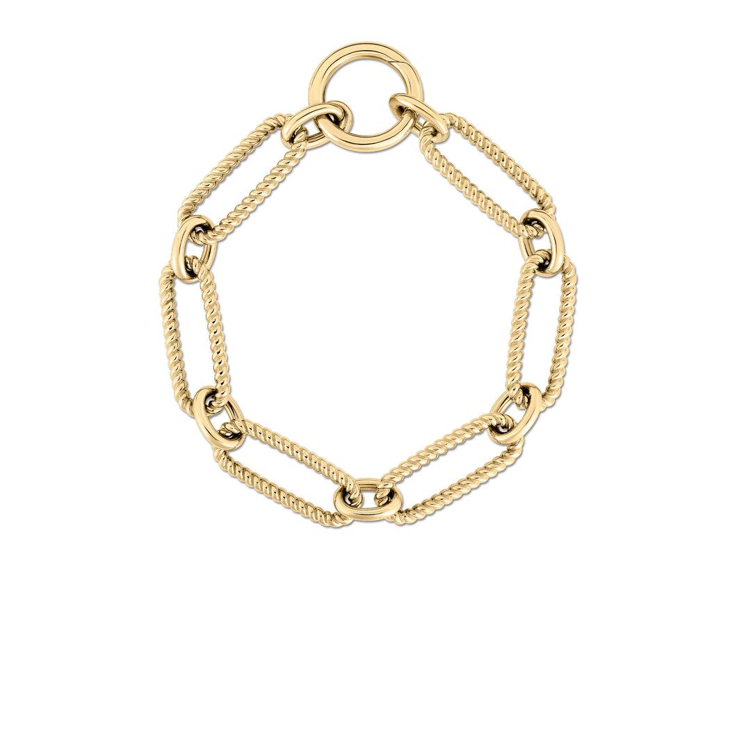 18K Yellow Gold Oro Classic Bracelet