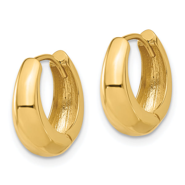 Hoop Earrings in 14K Yellow Gold