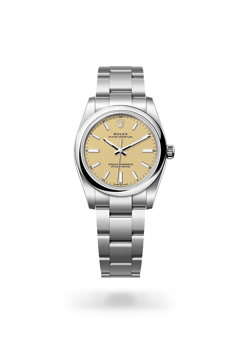 Rolex Oyster Perpetual 34 Oystersteel, M124200-0007
