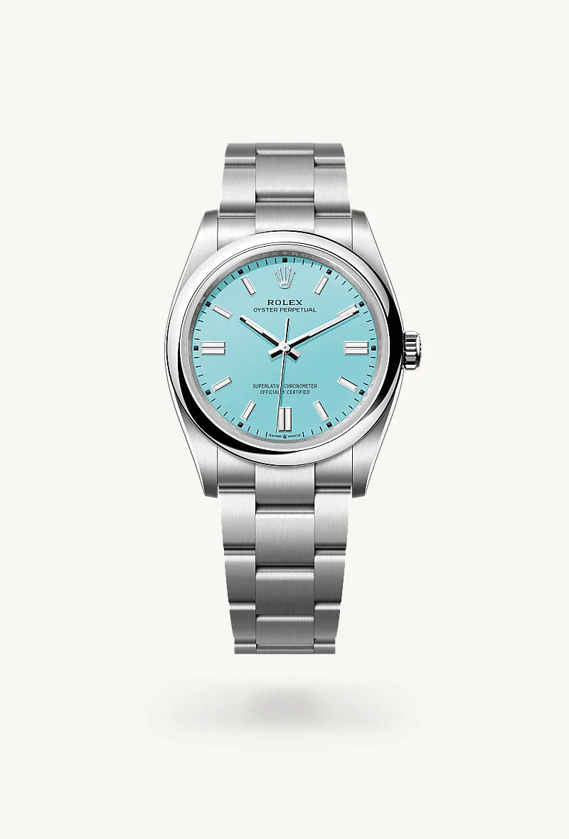 Rolex Oyster Perpetual in Oystersteel, M126000-0006 - Little Switzerland