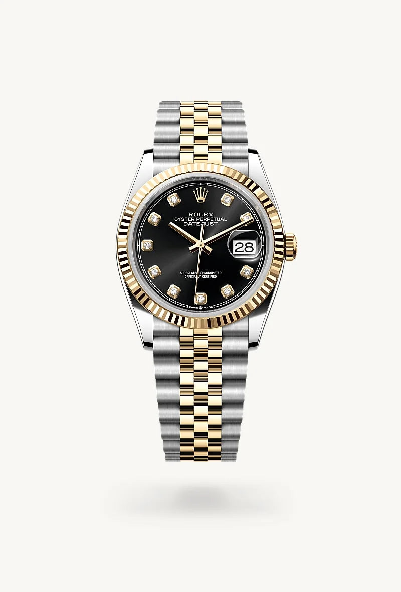 Rolex Datejust in Yellow Rolesor - combination of Oystersteel and yellow gold, M126233-0021 - Little Switzerland