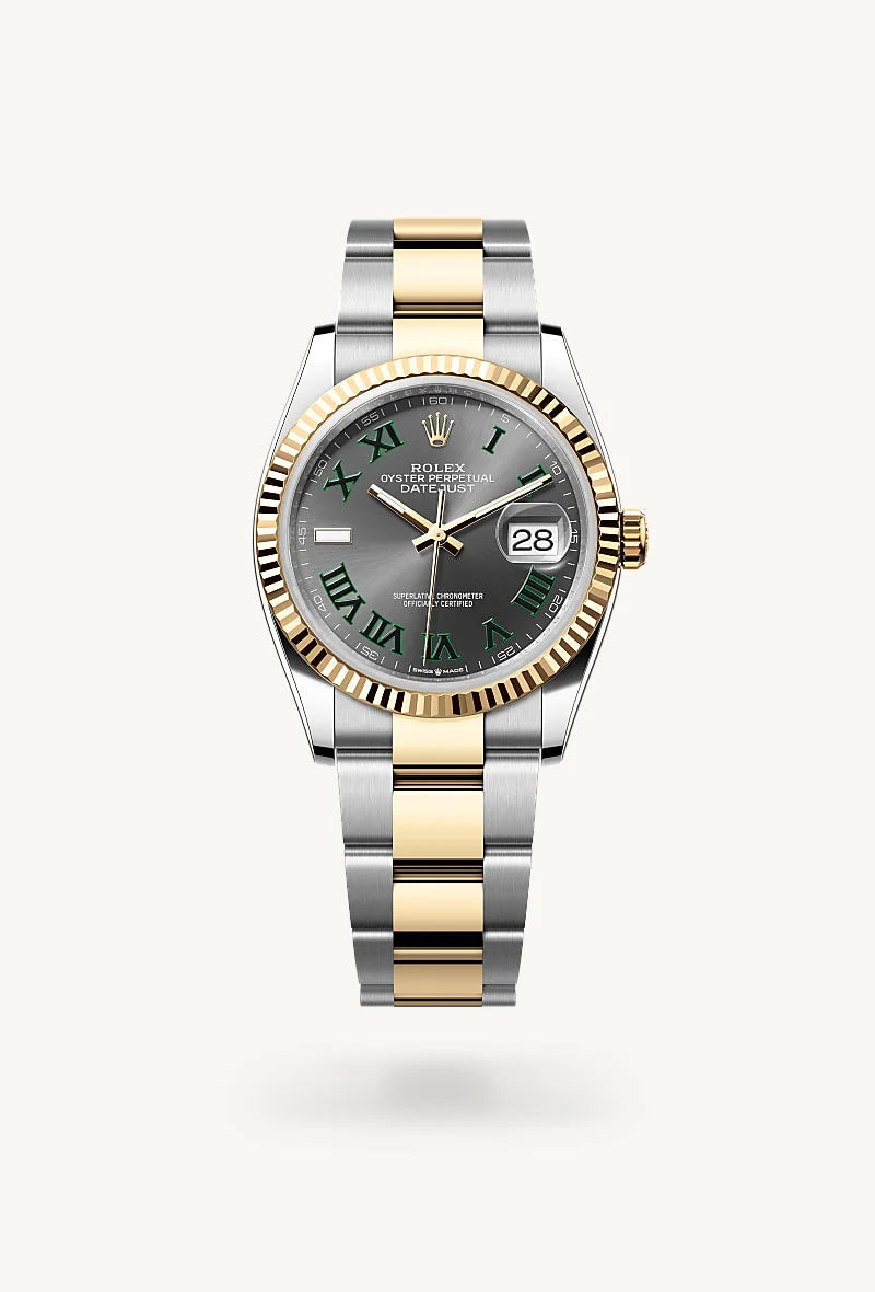 Rolex Datejust in Yellow Rolesor - combination of Oystersteel and yellow gold, M126233-0036 - Little Switzerland