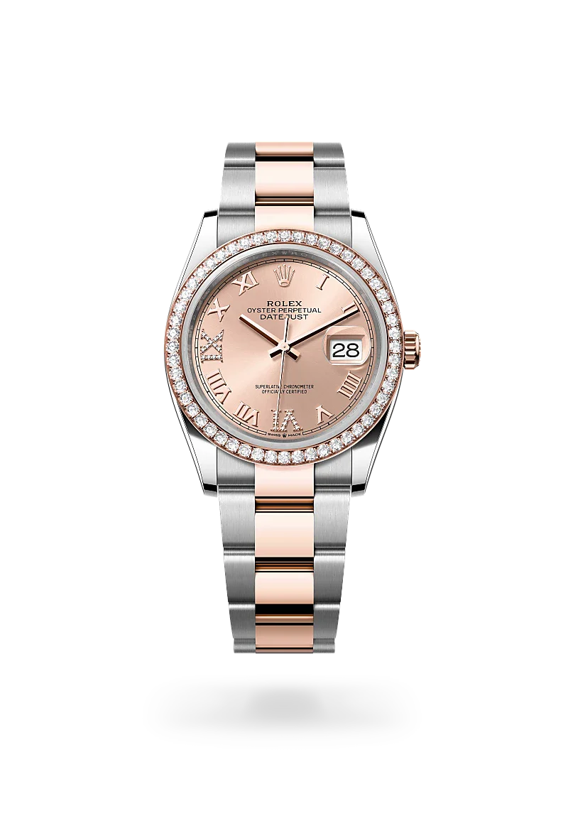 Rolex Datejust 36 Everose Rolesor - combination of Oystersteel and Everose gold, M126281RBR-0016