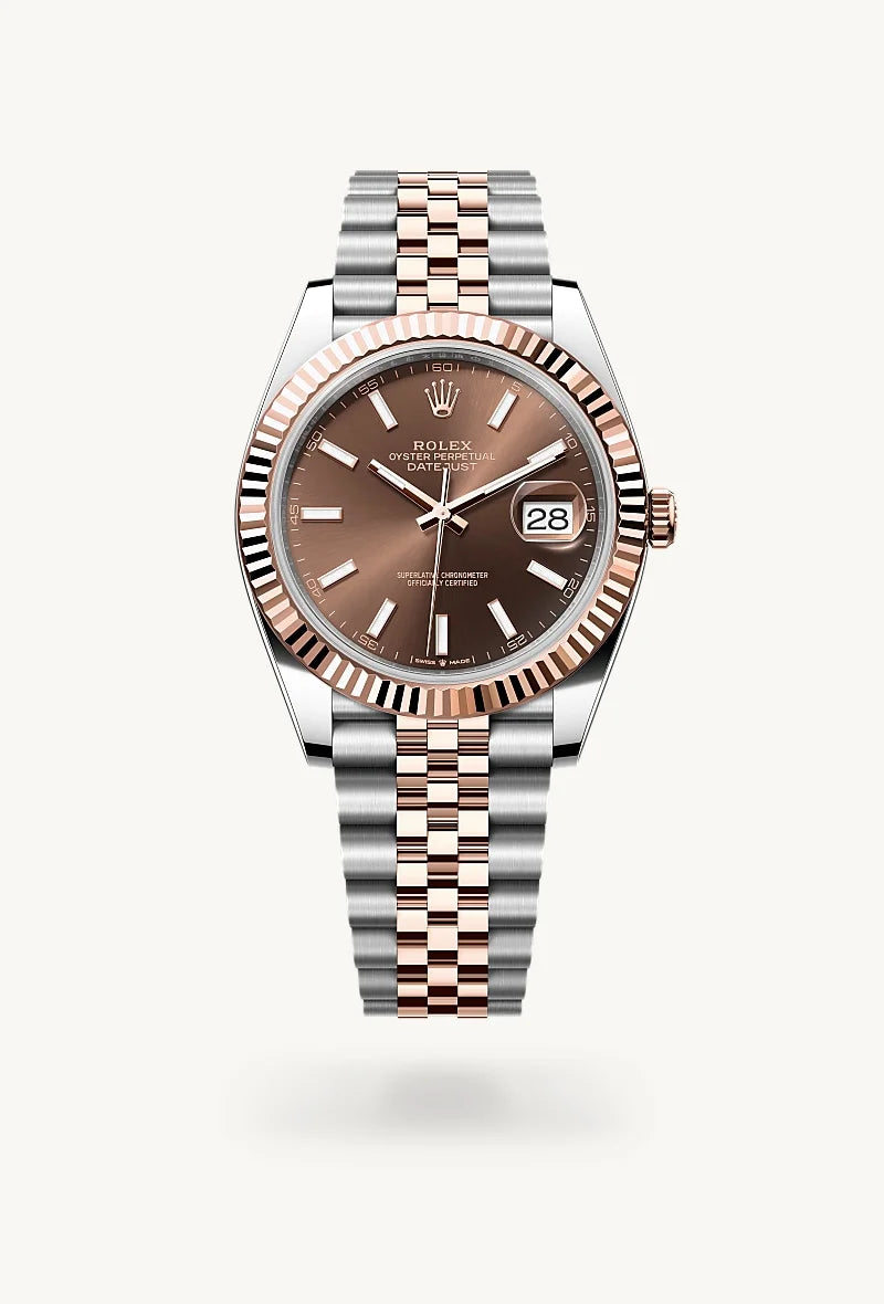 Rolex Datejust in Everose Rolesor - combination of Oystersteel and Everose gold, M126331-0002 - Little Switzerland