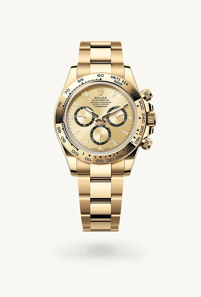 Rolex Cosmograph Daytona in 18 kt yellow gold, M126508-0005 - Little Switzerland