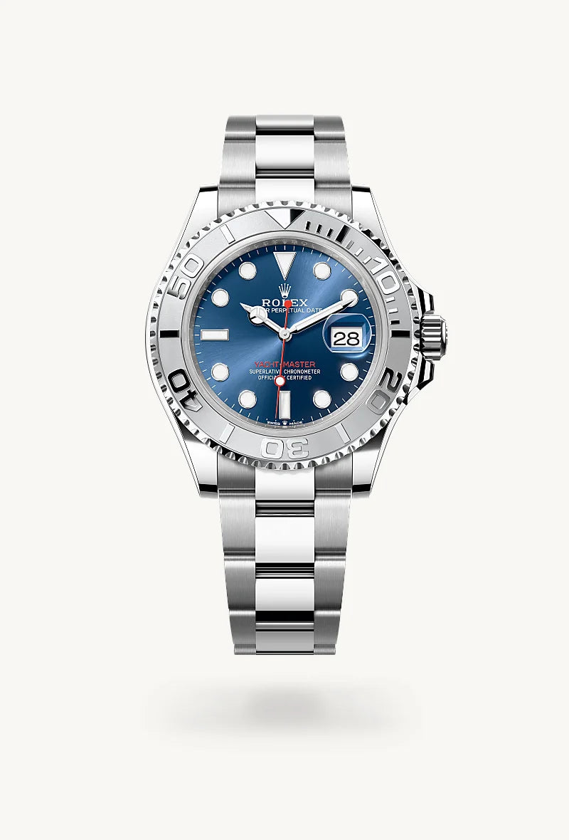 Rolex Yacht-Master in Rolesium - combination of Oystersteel and platinum, M126622-0002 - Little Switzerland