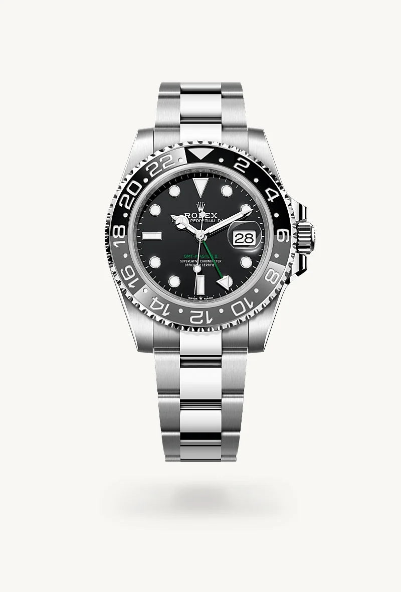 Rolex GMT-Master II in Oystersteel, M126710GRNR-0004 - Little Switzerland