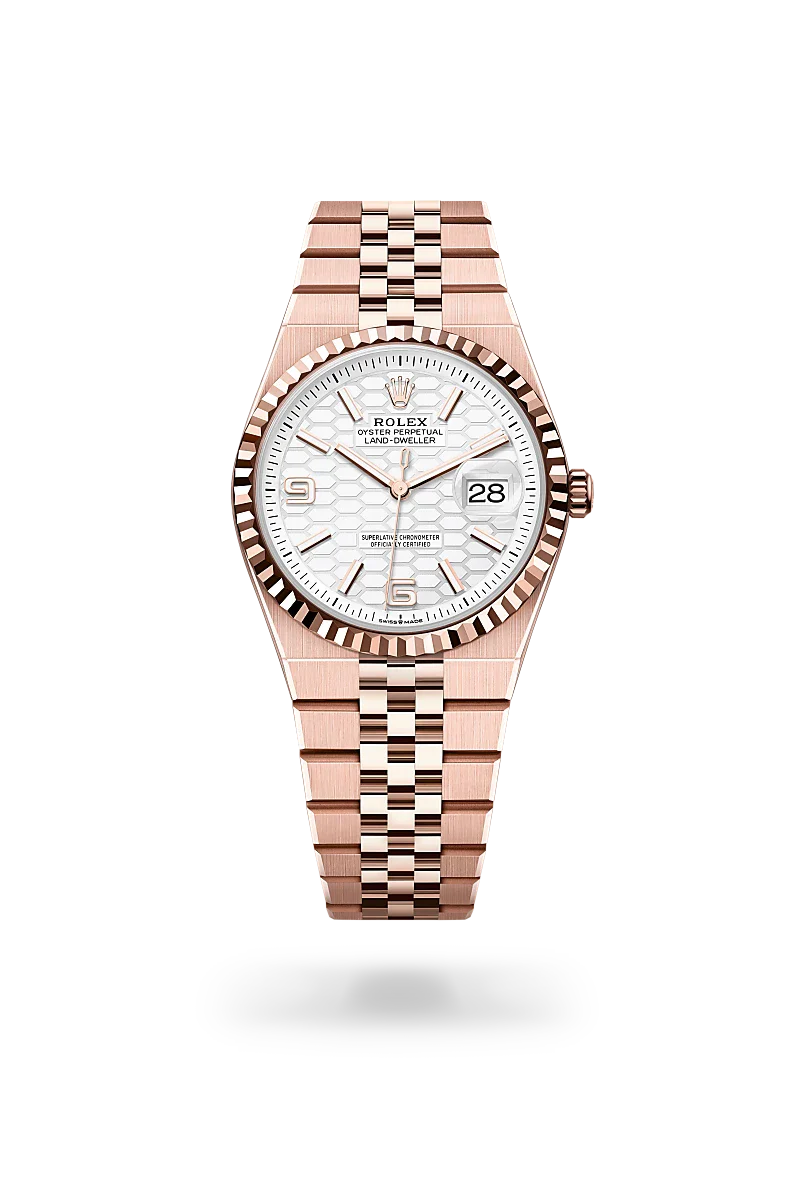 Rolex Land-Dweller 36 18 kt Everose gold, M127235-0001