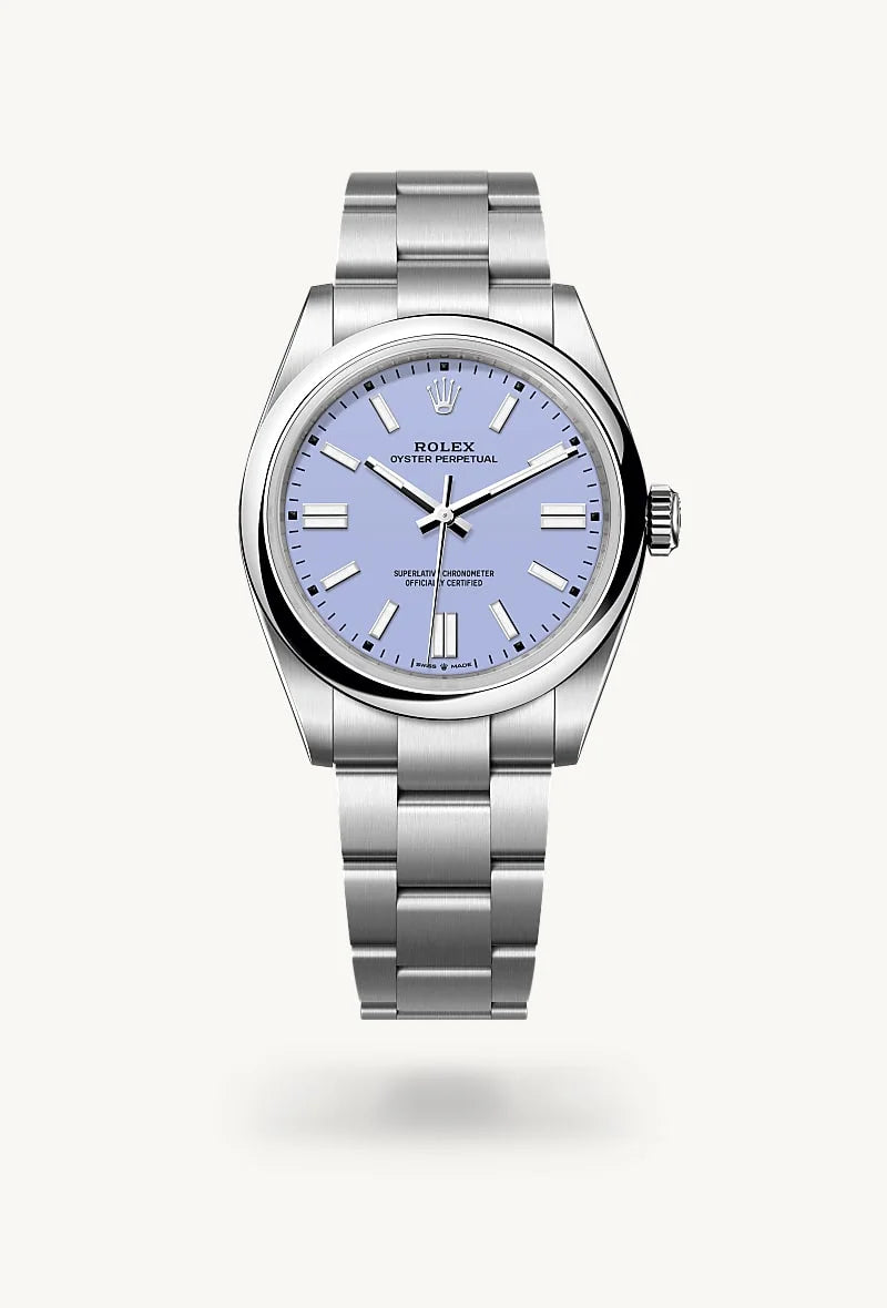 Rolex Oyster Perpetual in Oystersteel, M134300-0012 - Little Switzerland