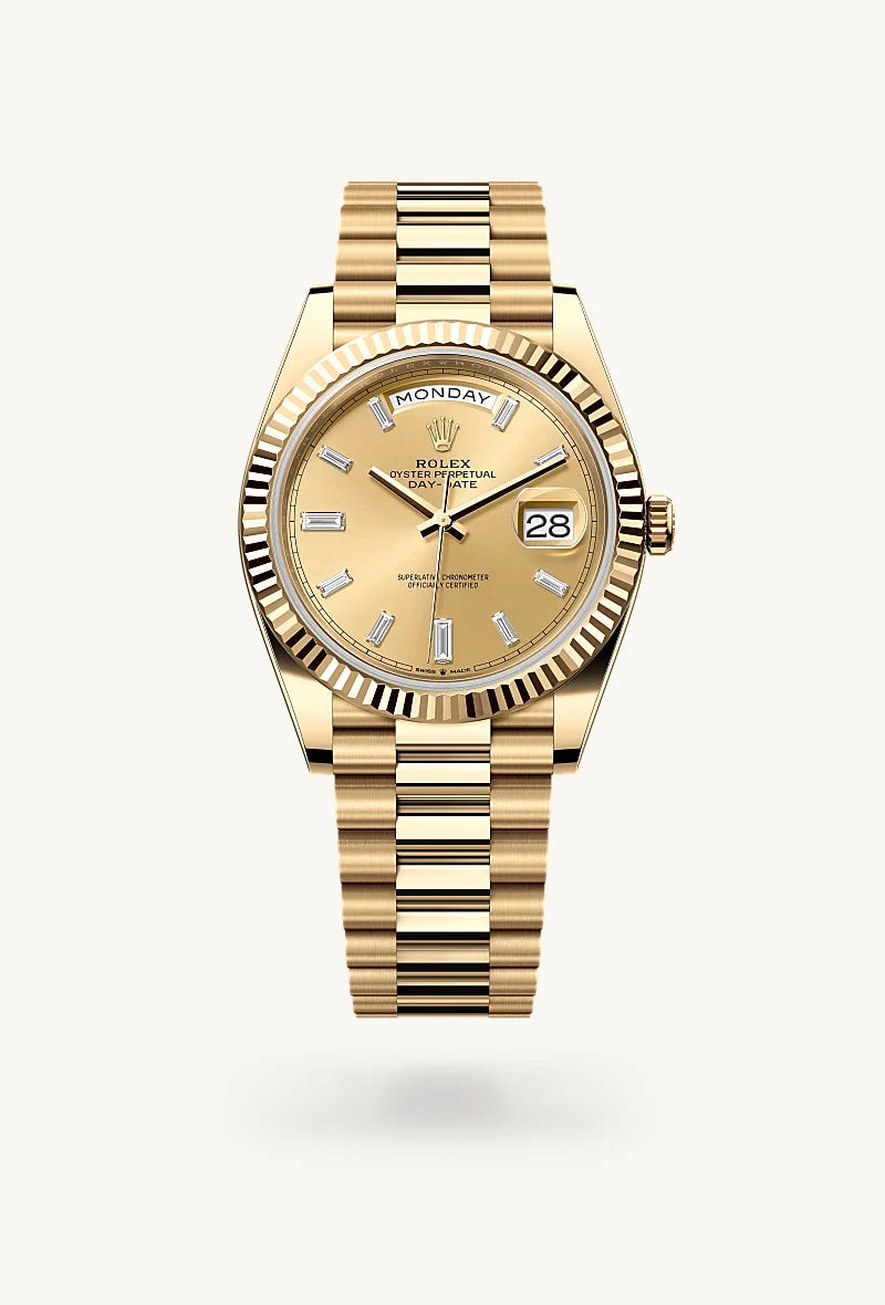 Rolex Day-Date in 18 kt yellow gold, M228238-0005 - Little Switzerland