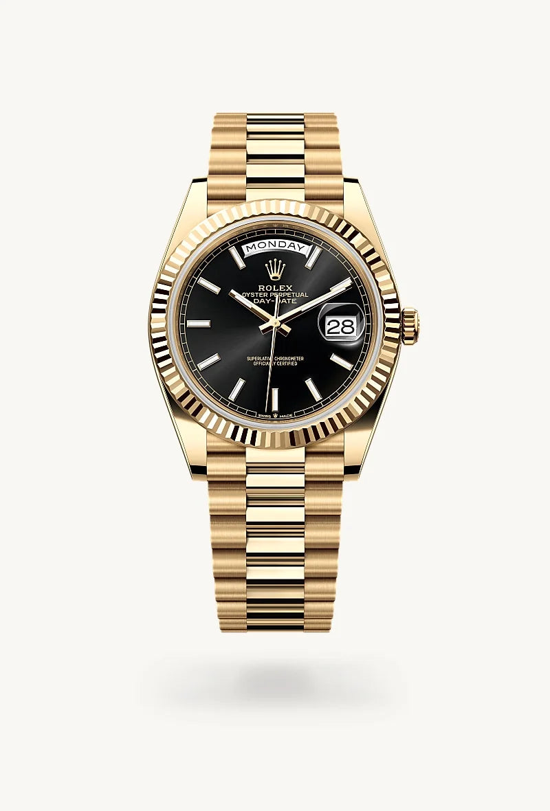 Rolex Day-Date in 18 kt yellow gold, M228238-0067 - Little Switzerland