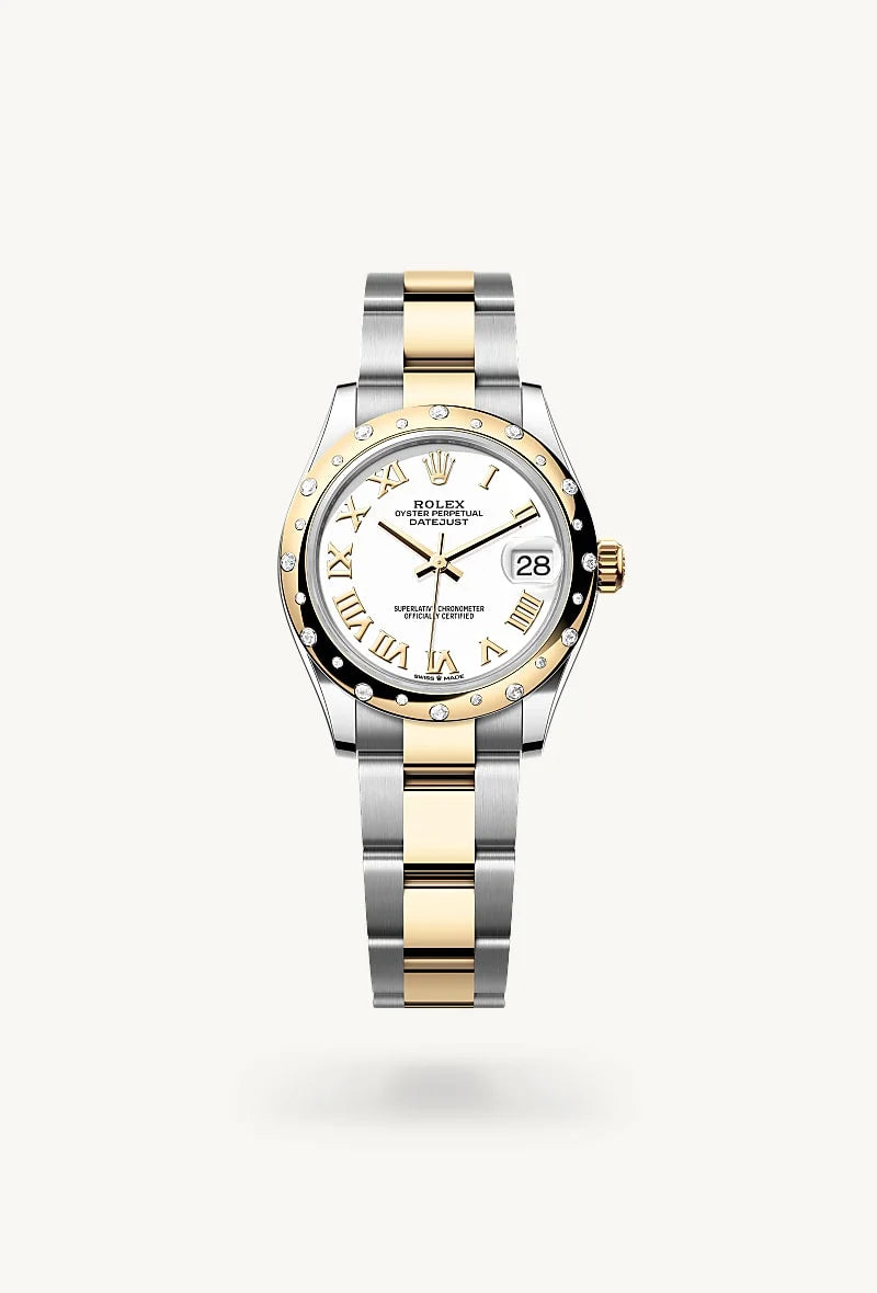 Rolex Datejust in Yellow Rolesor - combination of Oystersteel and yellow gold, M278343RBR-0001 - Little Switzerland