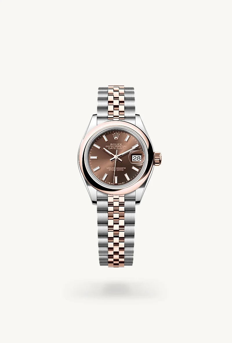 Rolex Lady-Datejust in Everose Rolesor - combination of Oystersteel and Everose gold, M279161-0017 - Little Switzerland