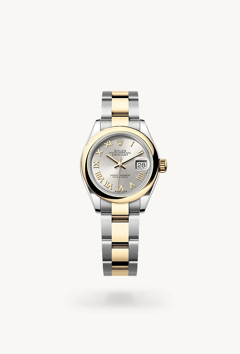 Rolex Lady-Datejust in Yellow Rolesor - combination of Oystersteel and yellow gold, M279163-0006 - Little Switzerland