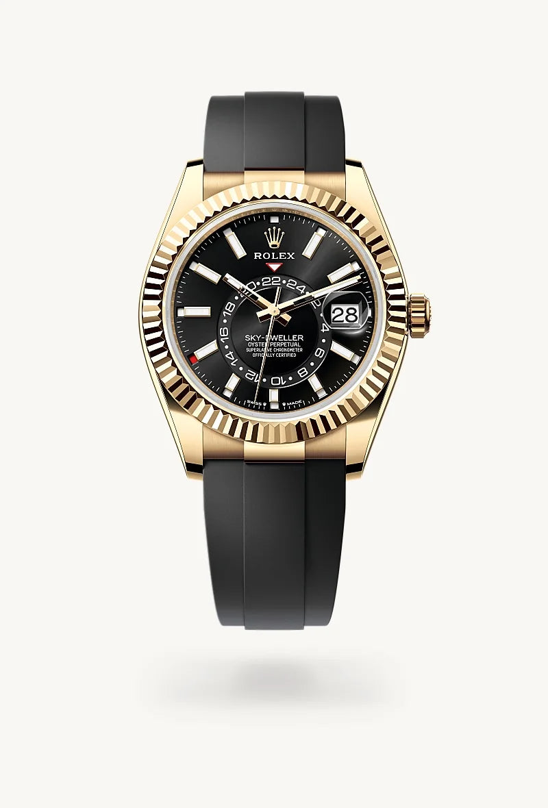Rolex Sky-Dweller in 18 kt yellow gold, M336238-0002 - Little Switzerland