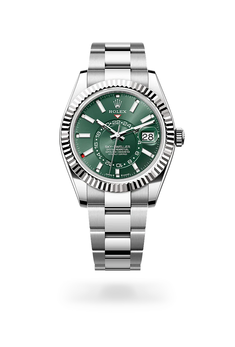 Rolex Sky-Dweller White Rolesor - combination of Oystersteel and white gold, M336934-0001