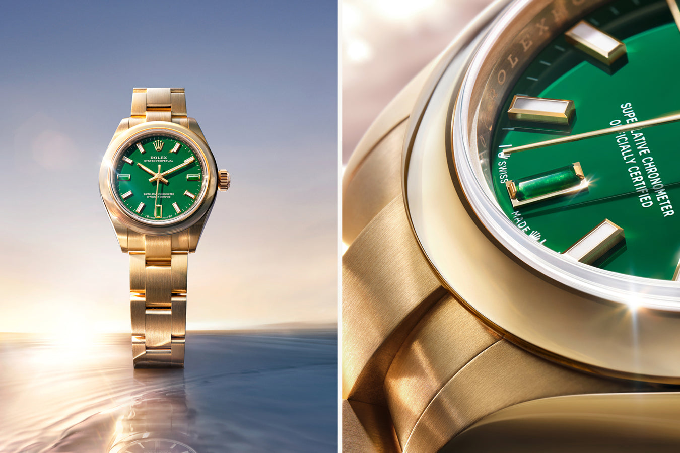 Rolex Oyster Perpetual 28 & 34 watches - Little Switzerland