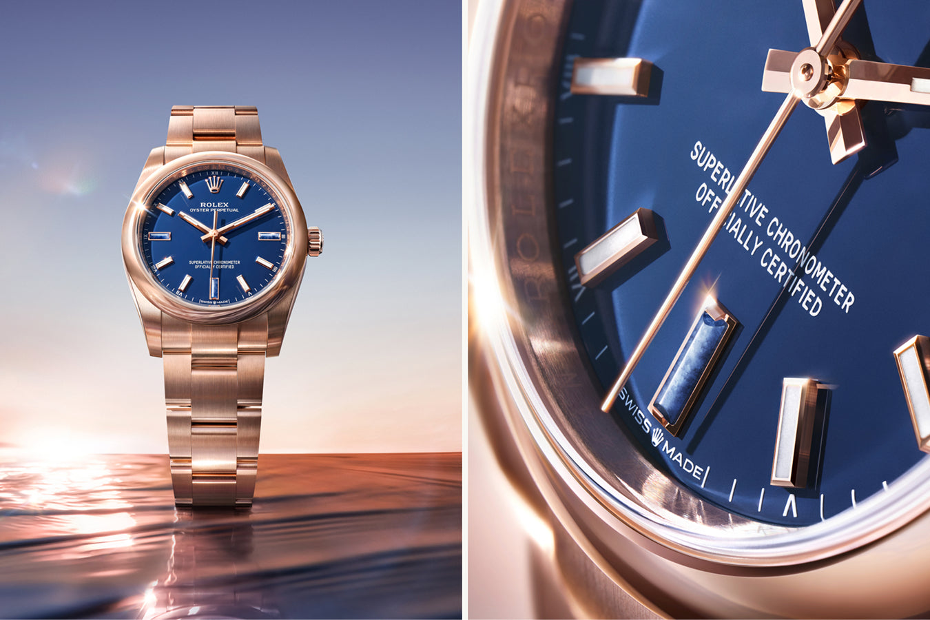 Rolex Oyster Perpetual 28 & 34 watches - Little Switzerland