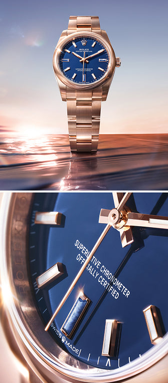Rolex Oyster Perpetual 28 & 34 watches - Little Switzerland
