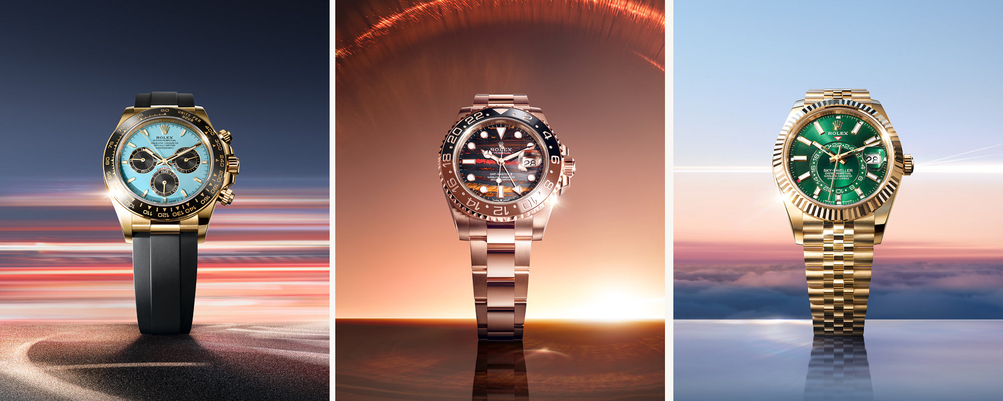Rolex new Exclusive dials watches 2025 - Little Switzerland