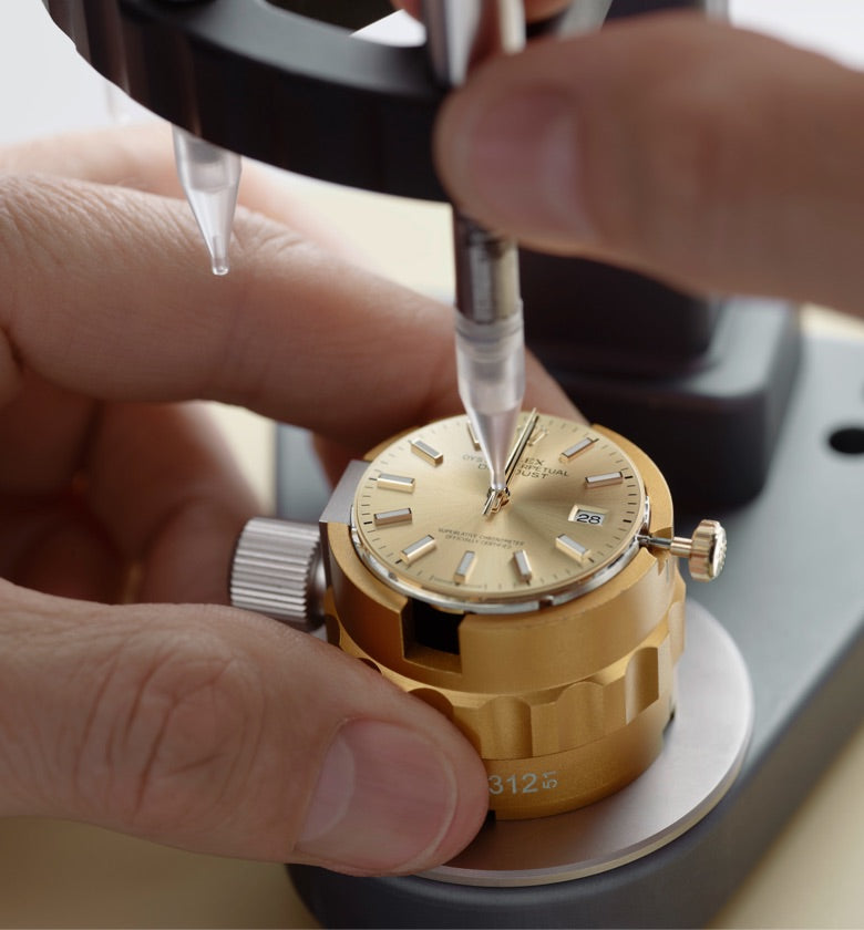 Rolex servicing procedure - Little Switzerland
