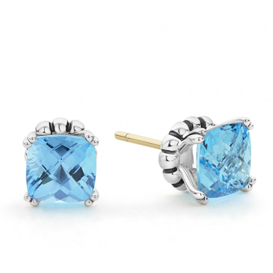 Prism Gemstone Stud Earrings