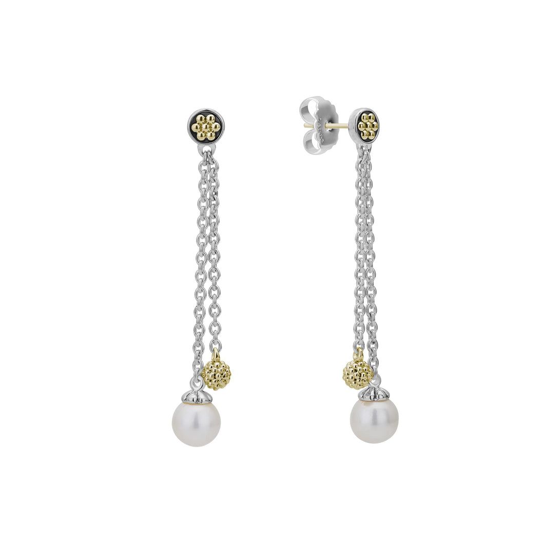Luna Pearl Drop Earrings