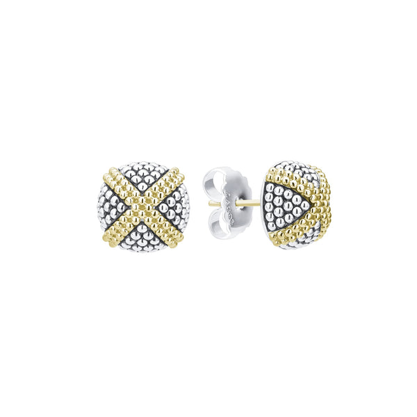 Signature Caviar Dome Earrings