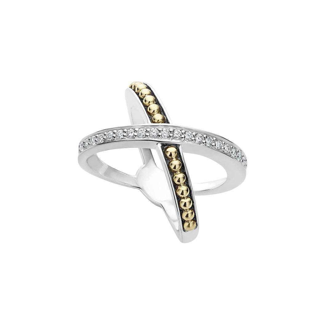 KSL Diamond X Ring