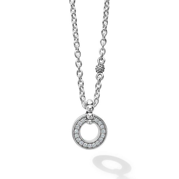 Diamond Circle Necklace