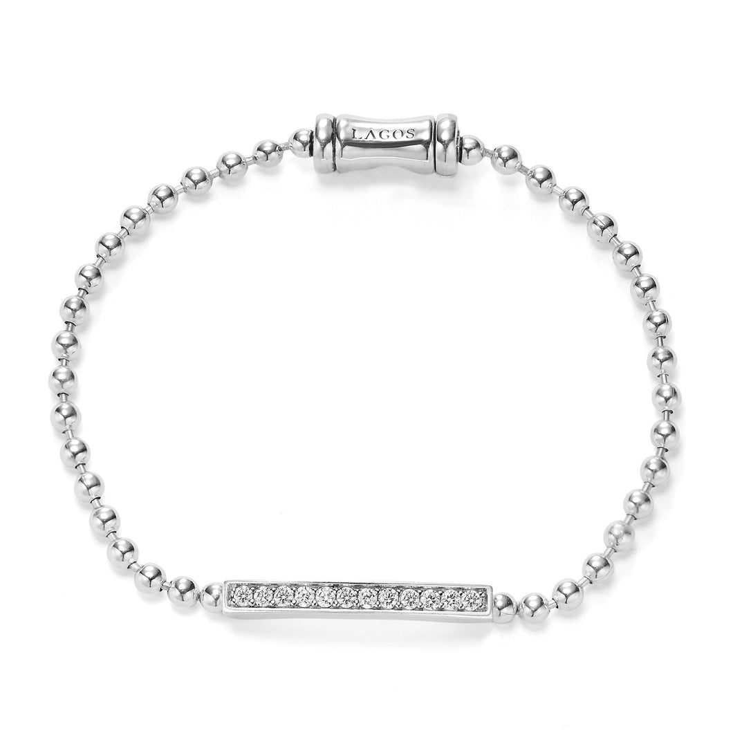 Caviar Spark Diamond Beaded Bracelet
