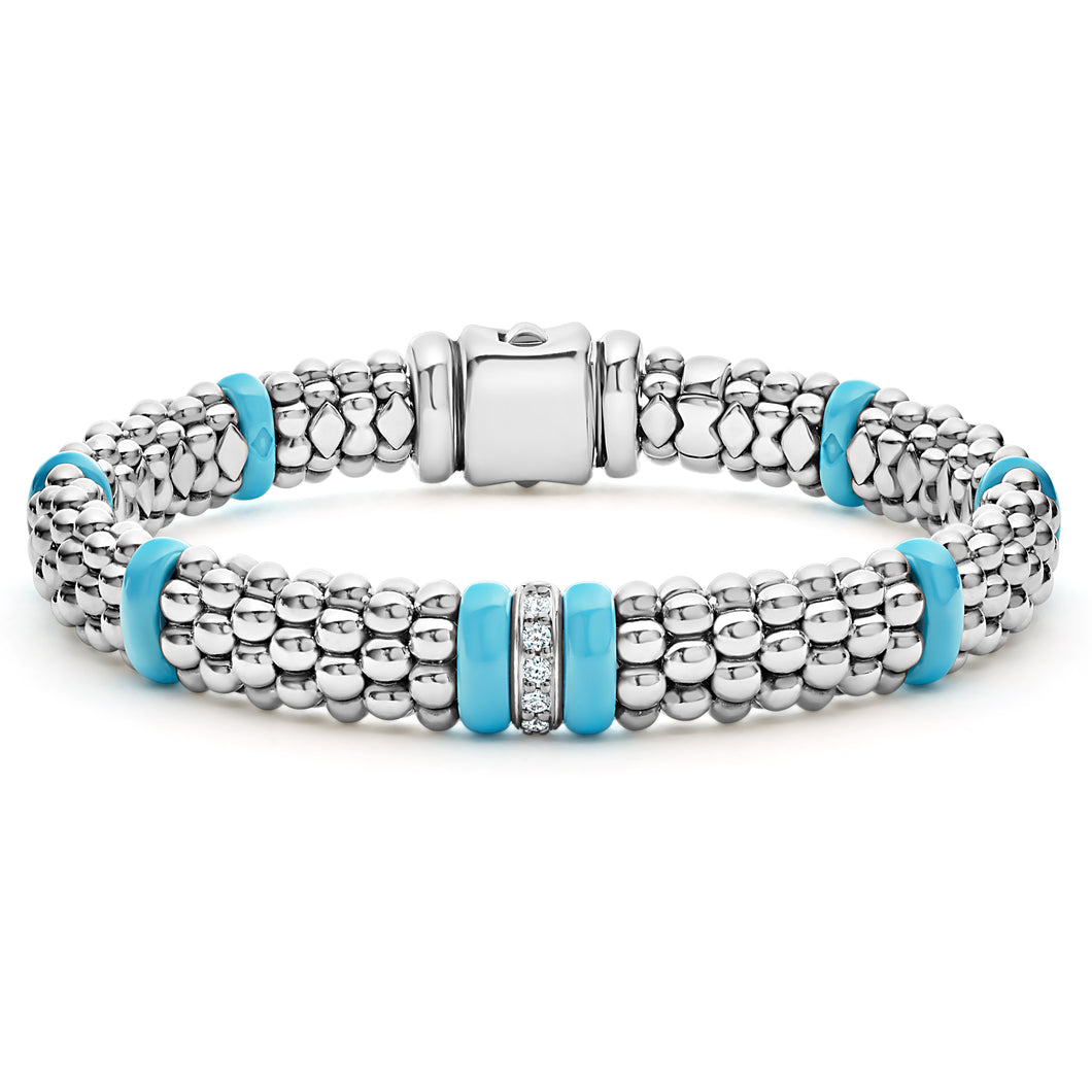Blue Caviar Diamond Caviar Bracelet