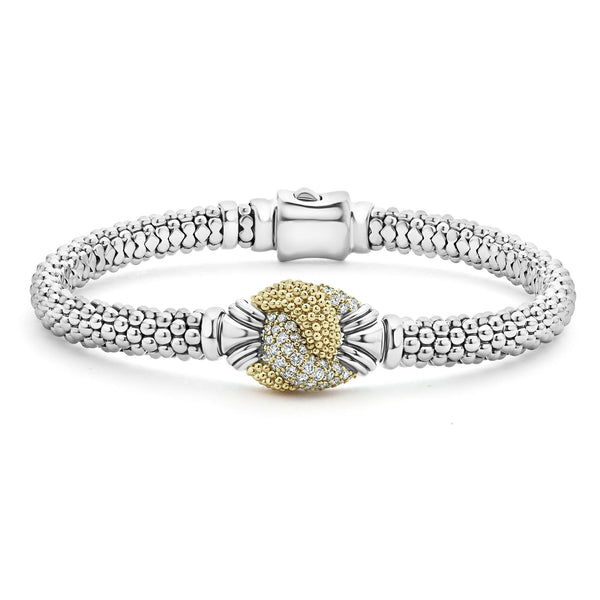 Caviar Lux Caviar Diamond Knot Bracelet