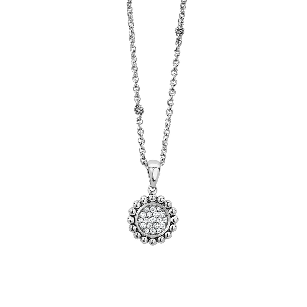 Caviar Spark Diamond Pendant Necklace
