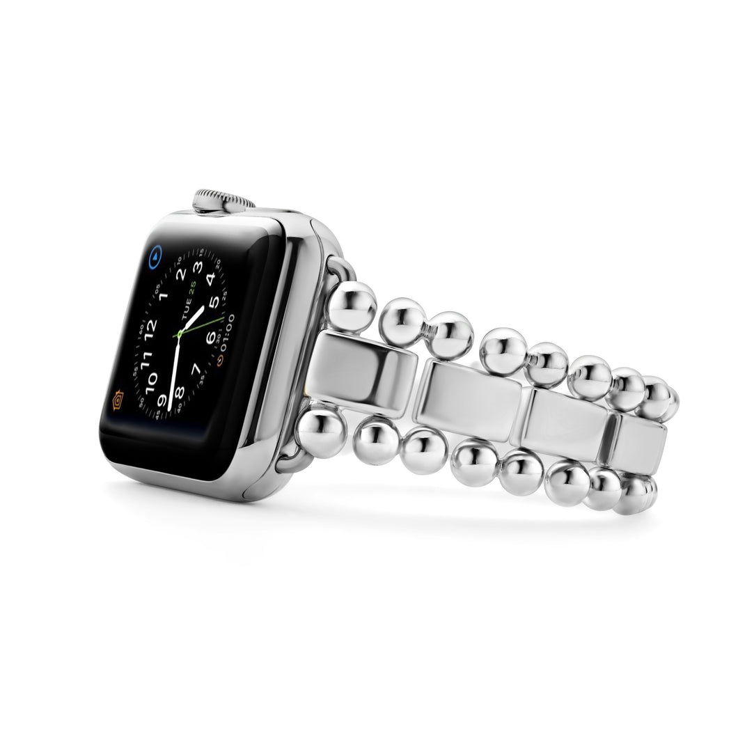 Smart Caviar Sterling Silver Watch Bracelet-38-45mm