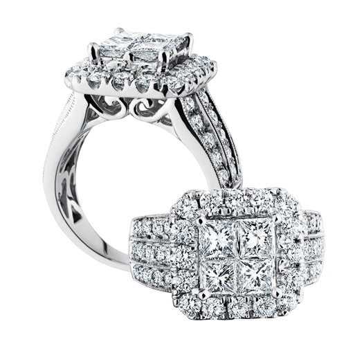  Princess Cut Diamond Ring