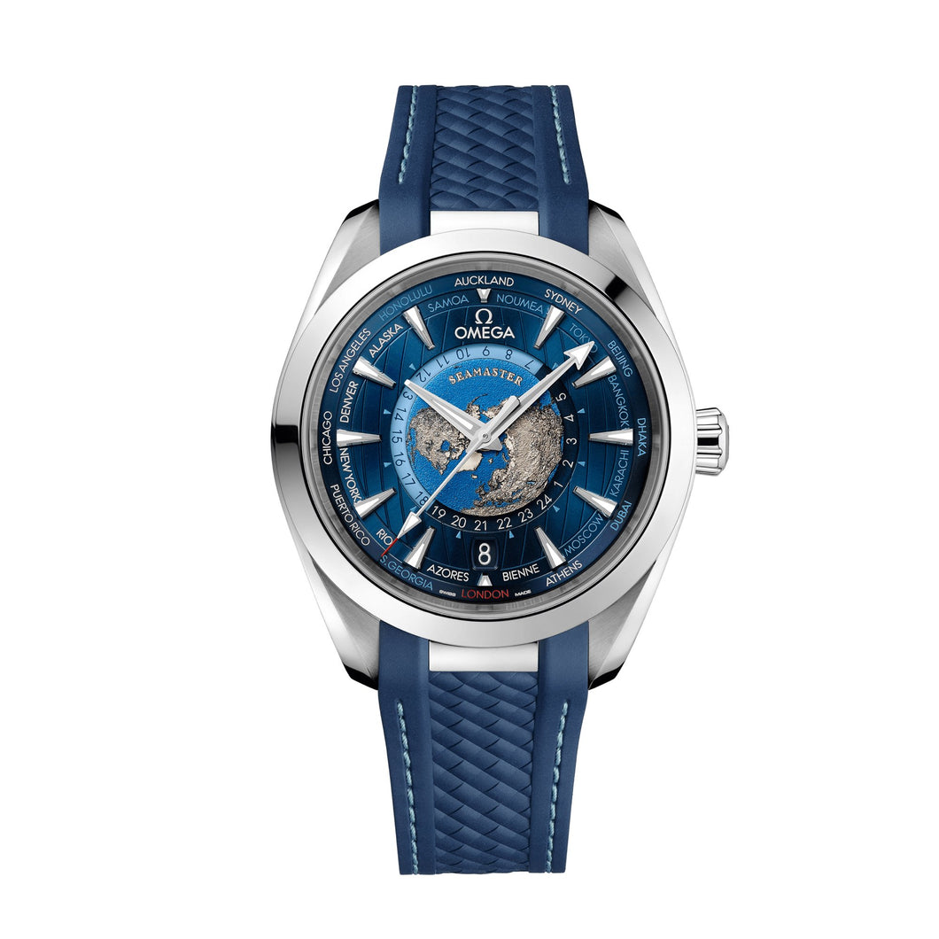 Seamaster Aqua Terra Co-Axial Master Chronometer GMT Worldtimer 43 MM