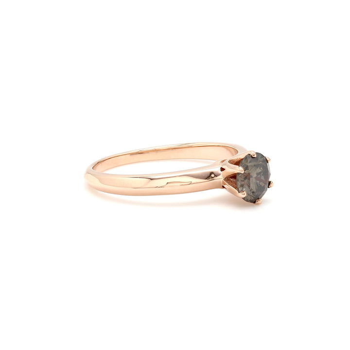 Lab Grown Solitaire Diamond Engagement Ring
