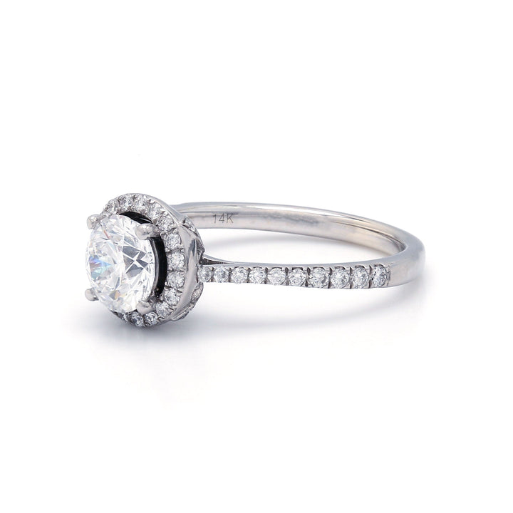 0.60 Ct. T.W. Lab Grown Diamond 14K White Gold