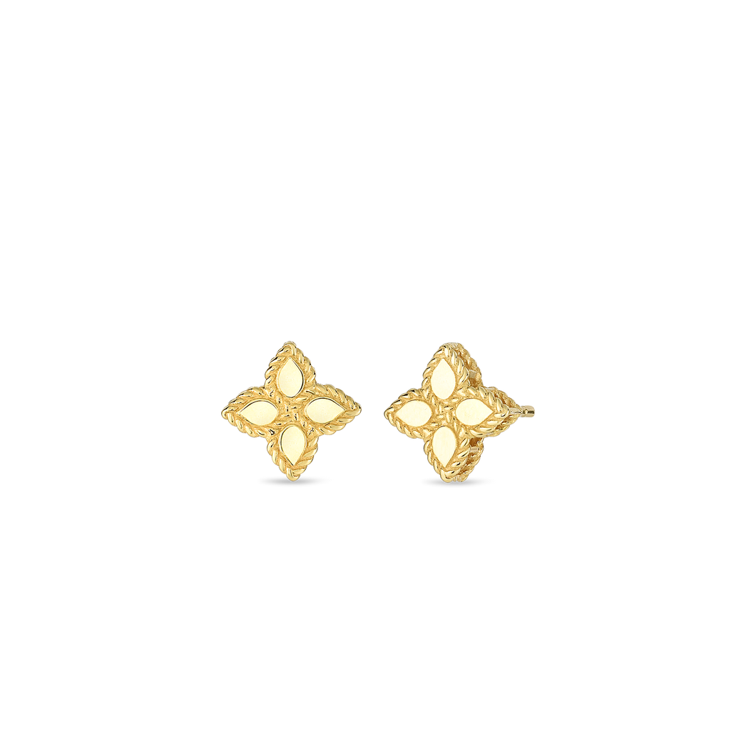 18K Yellow Gold Small Stud Earrings
