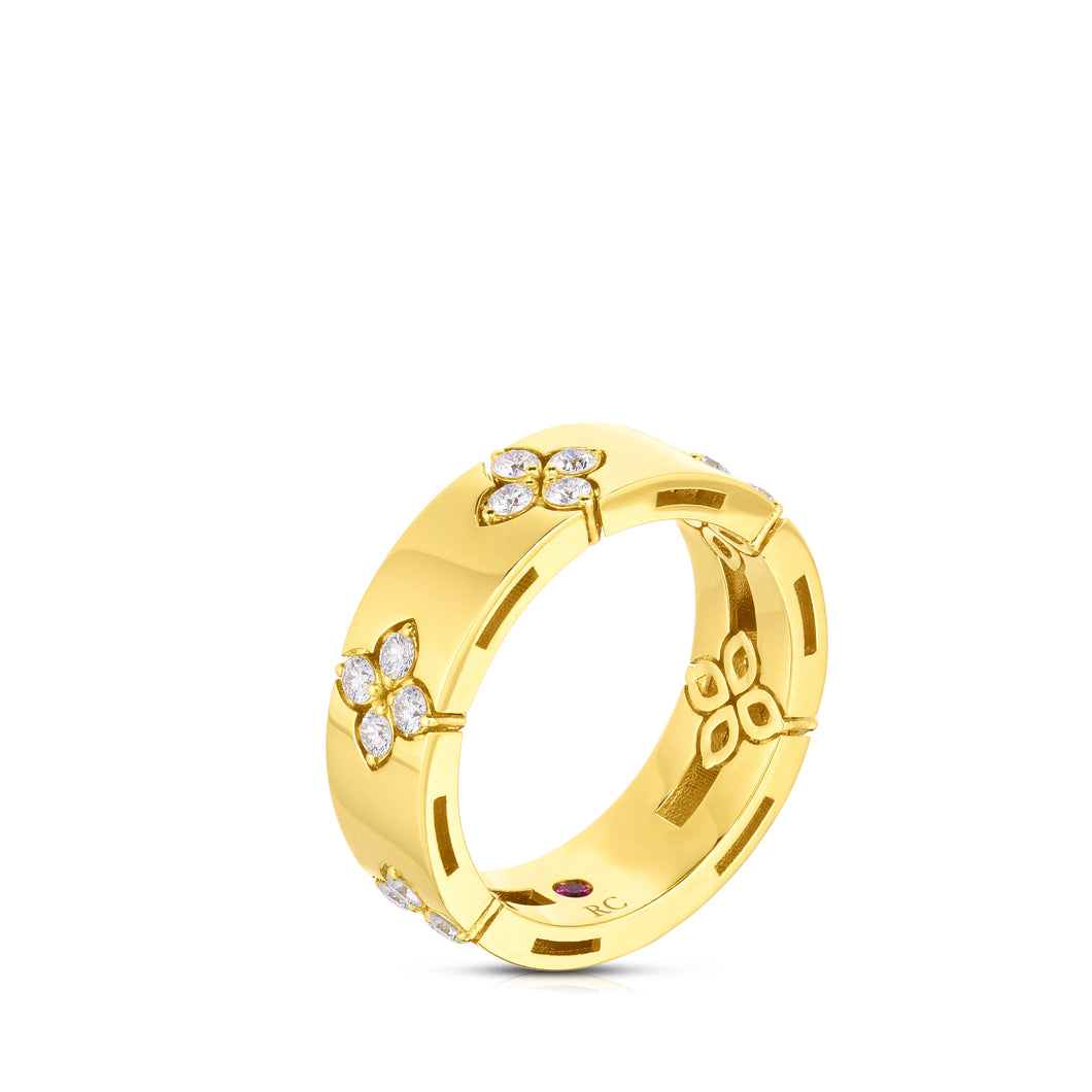 18K Yellow Gold Love In Verona 0.45CT Diamond Ring