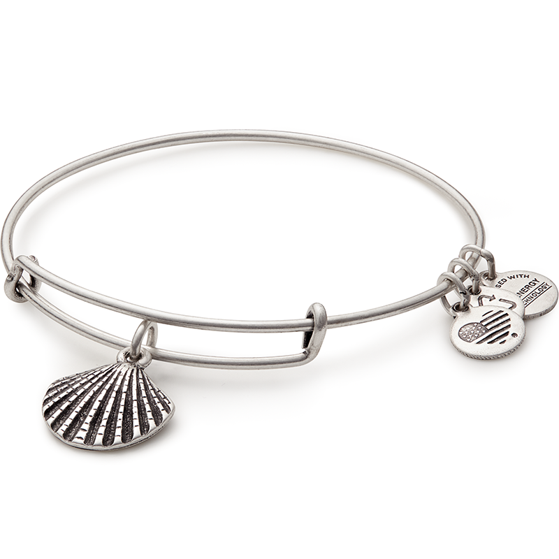 Sea Shell Charm Bangle